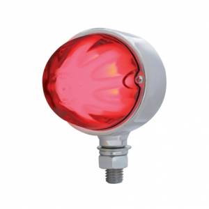 UNITED PACIFIC - 34433 - LUZ GLOLIGHT DE UNA CARA DE 9 LED DE DOBLE FUNCIÓN - LED ROJO/LENTE TRANSPARENTE