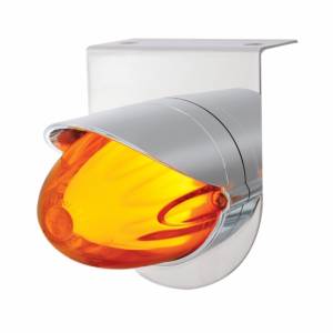 UNITED PACIFIC - 34446 - SOPORTE DE ACERO INOXIDABLE CON 9 LED DE DOBLE FUNCIÓN GLOLIGHT SANDÍA LUZ Y VISERA GRAKON 1000 - LED ÁMBAR Y LENTE