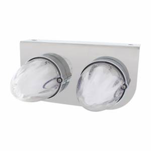 UNITED PACIFIC - UNITED PACIFIC - 34453 - SOPORTE DE LUZ INOXIDABLE CON 2X 9 LED GLOLIGHT SANDÍA DE DOBLE FUNCIÓN - LED ÁMBAR/LENTE TRANSPARENTE - Image 2