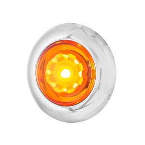 UNITED PACIFIC - UNITED PACIFIC - 34824 - MINI LUZ LED ARCBLAST DE FUNCIÓN ÚNICA DE 3/4" (LIQUIDACIÓN/MARCADOR) - LED ÁMBAR/LENTE ÁMBAR - Image 3