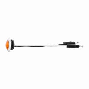 UNITED PACIFIC - UNITED PACIFIC - 34824 - MINI LUZ LED ARCBLAST DE FUNCIÓN ÚNICA DE 3/4" (LIQUIDACIÓN/MARCADOR) - LED ÁMBAR/LENTE ÁMBAR - Image 5