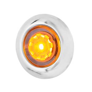 UNITED PACIFIC - UNITED PACIFIC - 34826 - MINI LUZ LED ARCBLAST DE FUNCIÓN ÚNICA DE 3/4" (LIQUIDACIÓN/MARCADOR) - LED ÁMBAR/LENTE TRANSPARENTE - Image 3