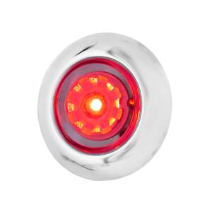 UNITED PACIFIC - UNITED PACIFIC - 34827 - MINI LUZ LED ARCBLAST DE FUNCIÓN ÚNICA DE 3/4" (LIQUIDACIÓN/MARCADOR) - LED ROJO/LENTE TRANSPARENTE - Image 3