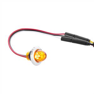 UNITED PACIFIC - UNITED PACIFIC - 34847 - MINI LUZ DE SANDÍA DE 3/4" DE DOBLE FUNCIÓN DE 4 LED (LIQUIDACIÓN/MARCADOR) - LED ÁMBAR/LENTE ÁMBAR - Image 5