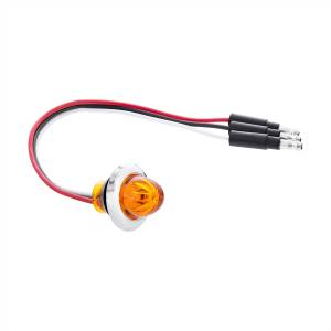 UNITED PACIFIC - UNITED PACIFIC - 34847 - MINI LUZ DE SANDÍA DE 3/4" DE DOBLE FUNCIÓN DE 4 LED (LIQUIDACIÓN/MARCADOR) - LED ÁMBAR/LENTE ÁMBAR - Image 6