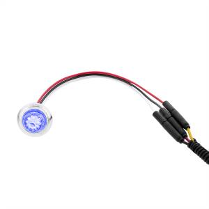 UNITED PACIFIC - UNITED PACIFIC - 34851 - MINI LUZ DE SANDÍA DE 3/4" DE DOBLE FUNCIÓN DE 4 LED (LIQUIDACIÓN/MARCADOR) - LED AZUL/LENTE TRANSPARENTE - Image 3