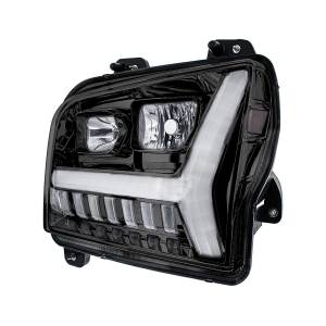 UNITED PACIFIC - UNITED PACIFIC - 35132 - FARO APAGADO CON BARRA DE LUCES LED DRL Y SEÑAL DE GIRO PARA KENWORTH W990-DRIVER 2018-2024 - Image 4