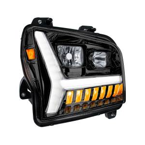 UNITED PACIFIC - UNITED PACIFIC - 35133 - FARO APAGADO CON BARRA DE LUCES LED DRL Y SEÑAL DE GIRO PARA KENWORTH W990-PASSENGER 2018-2024 - Image 3