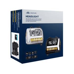 UNITED PACIFIC - UNITED PACIFIC - 35133 - FARO APAGADO CON BARRA DE LUCES LED DRL Y SEÑAL DE GIRO PARA KENWORTH W990-PASSENGER 2018-2024 - Image 7