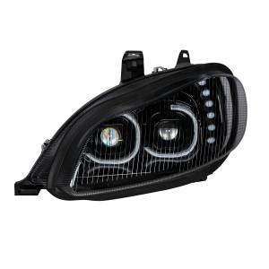 UNITED PACIFIC - UNITED PACIFIC - 35731 - CONJUNTO DE FAROS DE PROYECCIÓN LED NEGRO PARA CONDUCTOR FREIGHTLINER M2 2003-2024 - Image 4