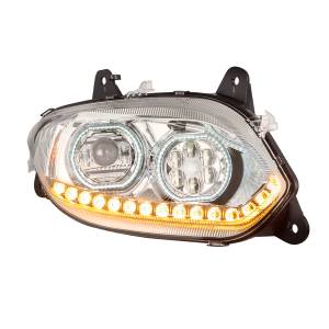 UNITED PACIFIC - UNITED PACIFIC - 35734 - FARO CROMADO DE 17 LED PARA INTERNATIONAL LT 2018-2024 - PASAJERO - Image 3