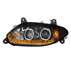 UNITED PACIFIC - 35735 - FARO NEGRO DE 17 LED PARA INTERNATIONAL LT 2018-2024 - CONDUCTOR