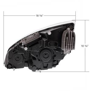 UNITED PACIFIC - UNITED PACIFIC - 35738 - FARO LED CROMADO PARA FREIGHTLINER CASCADIA 2018-2024 - PASAJERO - Image 10