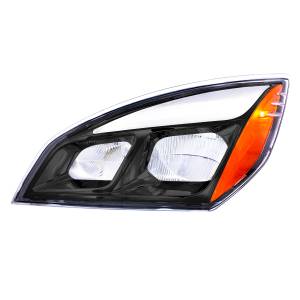 UNITED PACIFIC - 35739 - FARO LED NEGRO PARA FREIGHTLINER CASCADIA 2018-2024 - CONDUCTOR