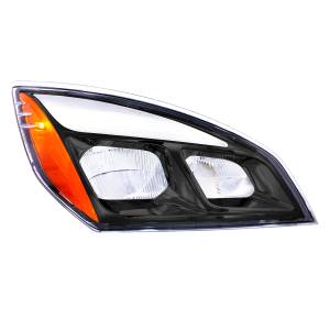 UNITED PACIFIC - 35740 - FARO LED NEGRO PARA FREIGHTLINER CASCADIA 2018-2024 - PASAJERO