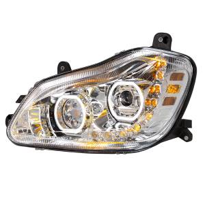 UNITED PACIFIC - 35741 - FARO CROMADO DE 10 LED PARA KENWORTH T680 2013-2021 - LADO DEL CONDUCTOR