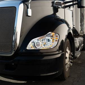 UNITED PACIFIC - UNITED PACIFIC - 35741 - FARO CROMADO DE 10 LED PARA KENWORTH T680 2013-2021 - LADO DEL CONDUCTOR - Image 7