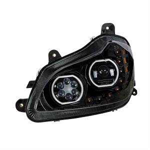 UNITED PACIFIC - UNITED PACIFIC - 35743 - FARO NEGRO DE 10 LED PARA KENWORTH T680 2013-2021 - LADO DEL CONDUCTOR - Image 4