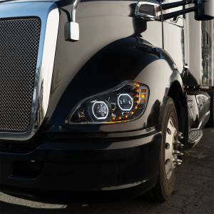 UNITED PACIFIC - UNITED PACIFIC - 35743 - FARO NEGRO DE 10 LED PARA KENWORTH T680 2013-2021 - LADO DEL CONDUCTOR - Image 7