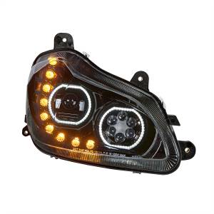 UNITED PACIFIC - UNITED PACIFIC - 35744 - FARO NEGRO DE 10 LED PARA KENWORTH T680 2013-2021 - LADO DEL PASAJERO - Image 3
