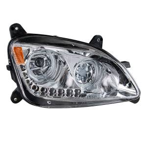 UNITED PACIFIC - UNITED PACIFIC - 35746 - FARO CROMADO DE 10 LED PARA PETERBILT 587 (2010-2016) Y 579 (2012-2021) - LADO DEL PASAJERO - Image 6