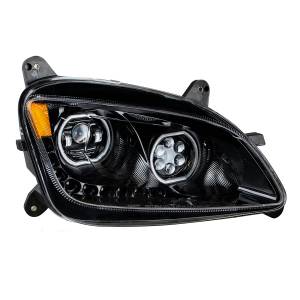 UNITED PACIFIC - UNITED PACIFIC - 35748 - FARO DELANTERO NEGRO 10 LED PARA PETERBILT 587 (2010-2016) Y 579 (2012-2021) - LADO PASAJERO - Image 2