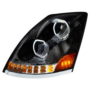 UNITED PACIFIC - UNITED PACIFIC - 35751 - FARO NEGRO DE 10 LED PARA VOLVO VN/VNL 2003-2017 - LADO DEL CONDUCTOR - Image 3