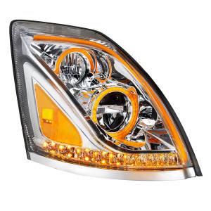 UNITED PACIFIC - UNITED PACIFIC - 35754 - FARO LED CROMADO PARA VOLVO VN/VNL 2013-2017 - PASAJERO - Image 3