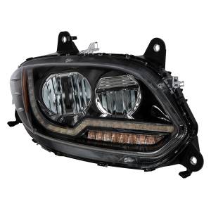 UNITED PACIFIC - UNITED PACIFIC - 35760 - FARO LED NEGRO PARA CAMIÓN INTERNATIONAL LT 2018-2024 - LADO DEL PASAJERO - Image 4