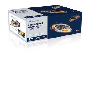UNITED PACIFIC - UNITED PACIFIC - 35760 - FARO LED NEGRO PARA CAMIÓN INTERNATIONAL LT 2018-2024 - LADO DEL PASAJERO - Image 7