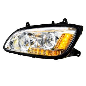 UNITED PACIFIC - UNITED PACIFIC - 35771 - FARO LED CROMADO CON SEÑAL DE GIRO LED Y BARRA DE LUZ DE POSICIÓN LED PARA KENWORTH T660 2008-2017 - CONDUCTOR - Image 3