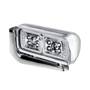UNITED PACIFIC - UNITED PACIFIC - 35775 - CONJUNTO DE FAROS DE PROYECCIÓN "CROMADOS" DE 10 LED DE ALTA POTENCIA CON BRAZO DE MONTAJE - LADO DEL CONDUCTOR - Image 4