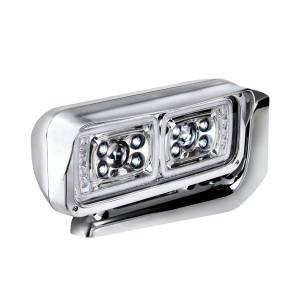 UNITED PACIFIC - UNITED PACIFIC - 35776 - CONJUNTO DE FAROS DE PROYECCIÓN "CROMADOS" DE 10 LED DE ALTA POTENCIA CON BRAZO DE MONTAJE - LADO DEL PASAJERO - Image 4