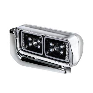 UNITED PACIFIC - UNITED PACIFIC - 35777 - CONJUNTO DE FAROS DE PROYECCIÓN "BLACKOUT" DE 10 LED DE ALTA POTENCIA CON BRAZO DE MONTAJE - CONDUCTOR - Image 4