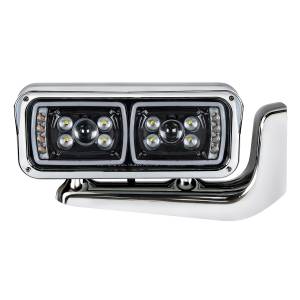 UNITED PACIFIC - UNITED PACIFIC - 35778 - CONJUNTO DE FAROS DE PROYECCIÓN "BLACKOUT" DE 10 LED DE ALTA POTENCIA CON BRAZO DE MONTAJE - PASAJERO - Image 2