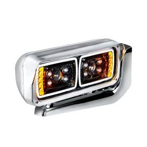 UNITED PACIFIC - UNITED PACIFIC - 35778 - CONJUNTO DE FAROS DE PROYECCIÓN "BLACKOUT" DE 10 LED DE ALTA POTENCIA CON BRAZO DE MONTAJE - PASAJERO - Image 3