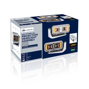 UNITED PACIFIC - UNITED PACIFIC - 35778 - CONJUNTO DE FAROS DE PROYECCIÓN "BLACKOUT" DE 10 LED DE ALTA POTENCIA CON BRAZO DE MONTAJE - PASAJERO - Image 7