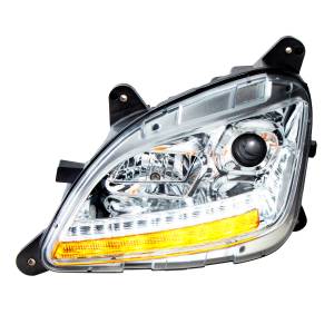 UNITED PACIFIC - UNITED PACIFIC - 35779 - FARO DE PROYECCIÓN CROMADO CON GIRO SECUENCIAL LED Y DRL PARA PETERBILT 579-2012-2021 - Image 7