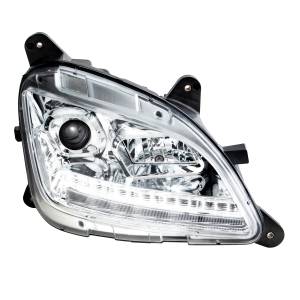 UNITED PACIFIC - UNITED PACIFIC - 35780 - FARO DE PROYECCIÓN CROMADO CON GIRO SECUENCIAL LED Y DRL PARA PETERBILT 579- PASAJERO 2012-2021 - Image 8