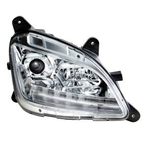 UNITED PACIFIC - UNITED PACIFIC - 35780 - FARO DE PROYECCIÓN CROMADO CON GIRO SECUENCIAL LED Y DRL PARA PETERBILT 579- PASAJERO 2012-2021 - Image 9