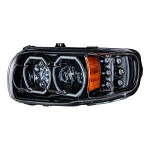 UNITED PACIFIC - UNITED PACIFIC - 35786 - FARO APAGADO DE 10 LED DE ALTA POTENCIA CON GIRO DE 6 LED Y HALO DE 100 LED PARA EL CONDUCTOR PETERBILT 389 2008-2023 - Image 2