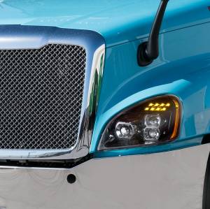 UNITED PACIFIC - UNITED PACIFIC - 35788 - JUEGO DE FAROS LED APAGADOS PARA FREIGHTLINER CASCADIA 2008-2017 (PAR) - Image 6