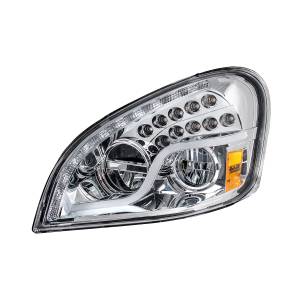 UNITED PACIFIC - UNITED PACIFIC - 35790 - FARO LED CROMADO DE ALTA POTENCIA CON LED DRL Y SEÑAL DE GIRO LED PARA FL CASCADIA 2008-2017 - CONDUCTOR - Image 3
