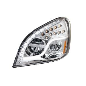 UNITED PACIFIC - UNITED PACIFIC - 35790 - FARO LED CROMADO DE ALTA POTENCIA CON LED DRL Y SEÑAL DE GIRO LED PARA FL CASCADIA 2008-2017 - CONDUCTOR - Image 5