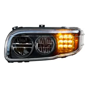 UNITED PACIFIC - UNITED PACIFIC - 35796 - FARO LED APAGADO CON BARRA DE LUCES LED DE GIRO Y POSICIÓN PARA EL CONDUCTOR PETERBILT 389 2008-2023 - Image 3