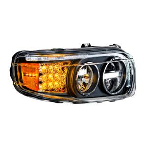 UNITED PACIFIC - 35797 - FARO LED APAGADO CON BARRA DE LUCES LED DE GIRO Y POSICIÓN PARA PETERBILT 389 2008-2023
