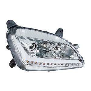 UNITED PACIFIC - UNITED PACIFIC - 35813 - FARO DE PROYECCIÓN CROMADO CON LUZ DE POSICIÓN LED Y SEÑAL PARA PETERBILT 579 2012-2021 - Image 3