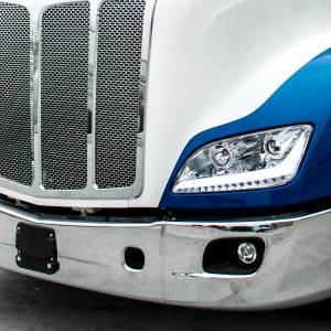 UNITED PACIFIC - UNITED PACIFIC - 35813 - FARO DE PROYECCIÓN CROMADO CON LUZ DE POSICIÓN LED Y SEÑAL PARA PETERBILT 579 2012-2021 - Image 7