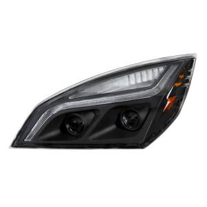 UNITED PACIFIC - UNITED PACIFIC - 35821 - FARO DE PROYECCIÓN LED NEGRO CON LUZ DE POSICIÓN LED PARA FREIGHTLINER CASCADIA 2018-2024 - CONDUCTOR - Image 3