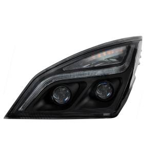 UNITED PACIFIC - UNITED PACIFIC - 35821 - FARO DE PROYECCIÓN LED NEGRO CON LUZ DE POSICIÓN LED PARA FREIGHTLINER CASCADIA 2018-2024 - CONDUCTOR - Image 6